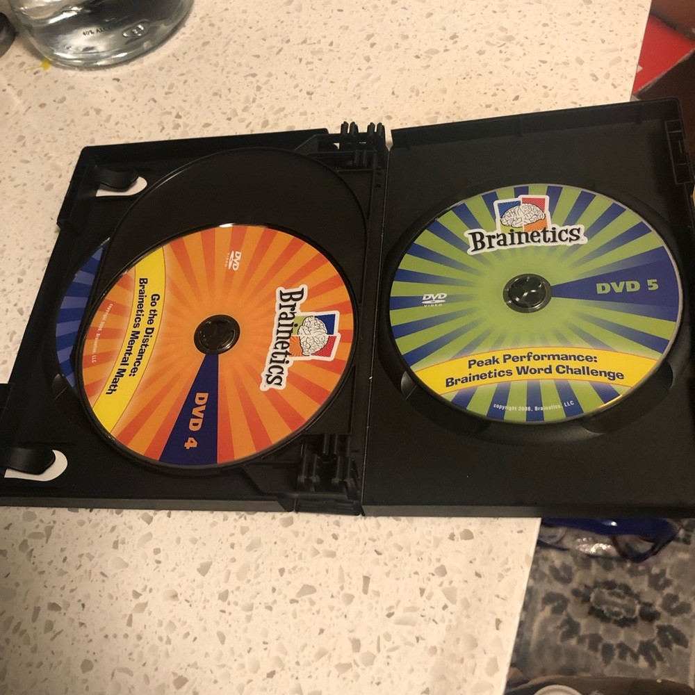 Brainetics Math Memory System Complete 5 DVD - Picture 7 of 11